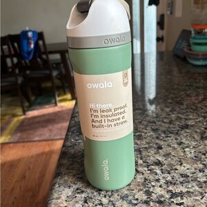 Owala Green House Insulated Water Bottle with Straw